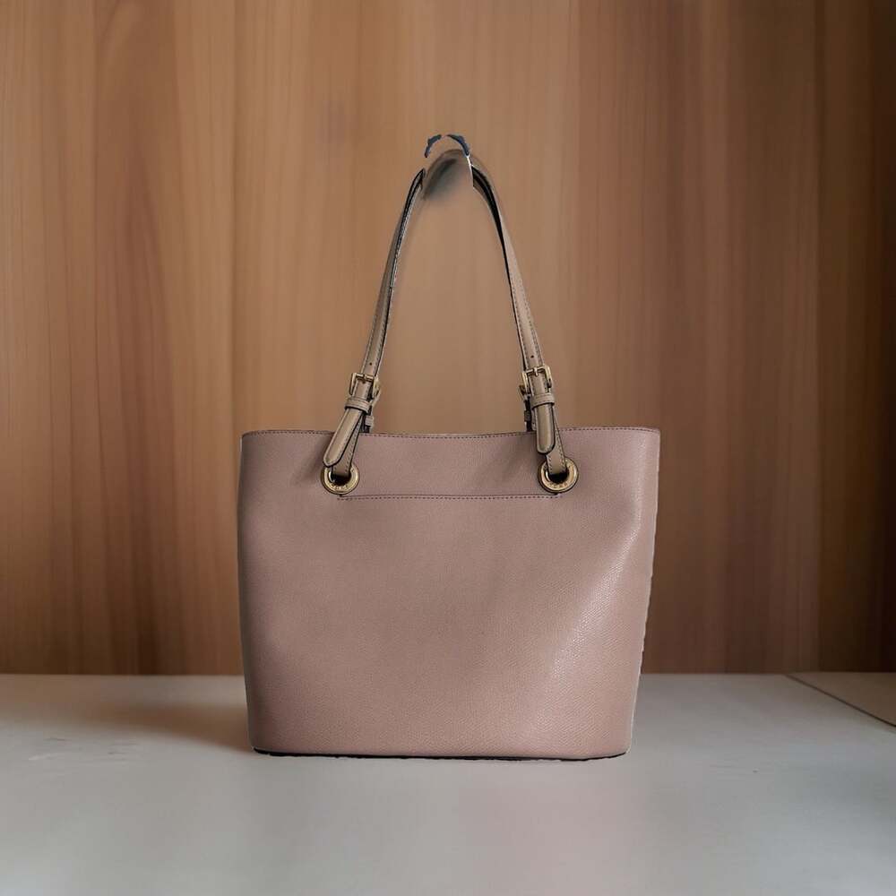 Michael Kors Pink Jet Set Saffiano Leather Medium Tote Excellent Condition
